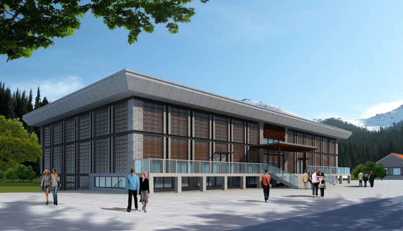 新疆烏蘇國家森林公園康養(yǎng)基地 鋁單板